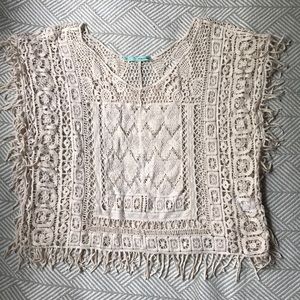 Maurices Crochet Top size S